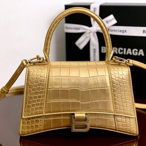 Balenciaga Hourglass Small Top Handle Bag